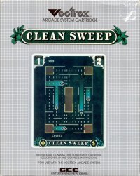 Clean Sweep Vectrex US box art